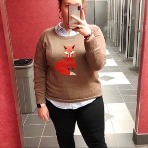 Winter Fox Sweater